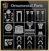 Ornamental Parts of Buildings 2